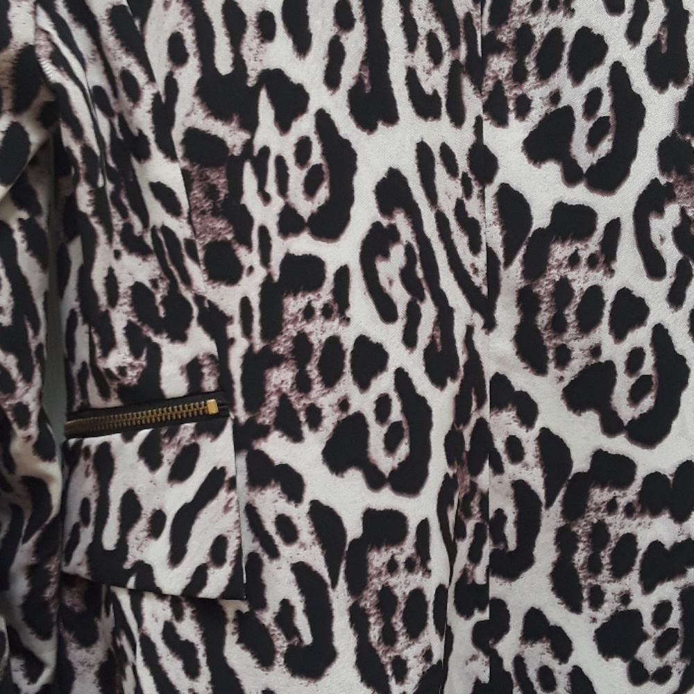 Robert Rodriguez Sia Leopard Print Blazer - Picture 4 of 7
